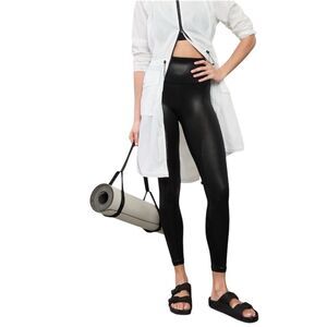 Athleta Elation Ultra High Rise Shine Legging Black